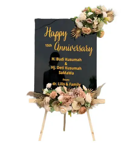 Papan Bunga Akrilik Penolih